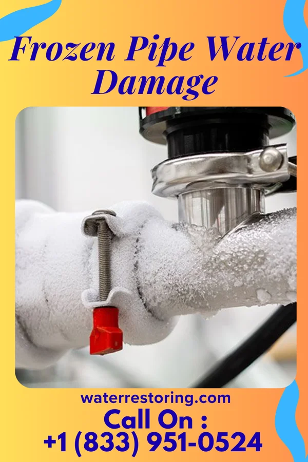 Frozen Pipe Water Damage in Rand, WV